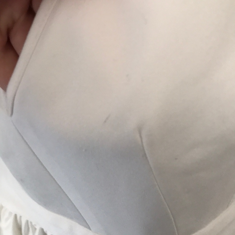 Read •NWT $377 Contrarian White Barbara Bibb Dress - Picture 4 of 9